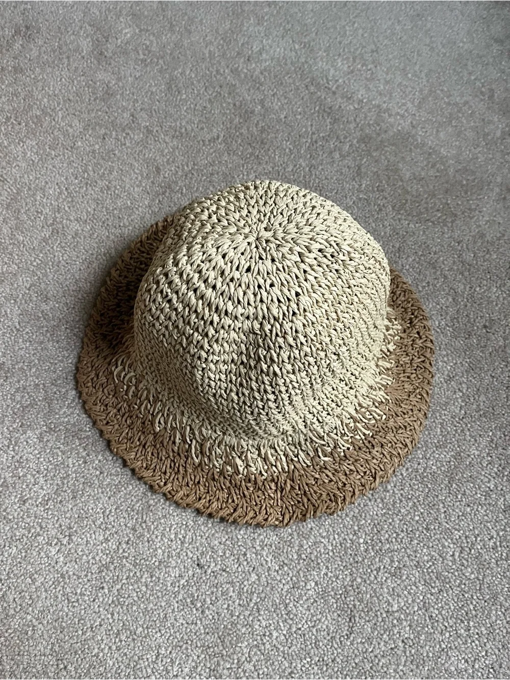 Eugenia Kim - Bailey Straw Bucket Hat | One Size, Women’s, Tan, Crochet